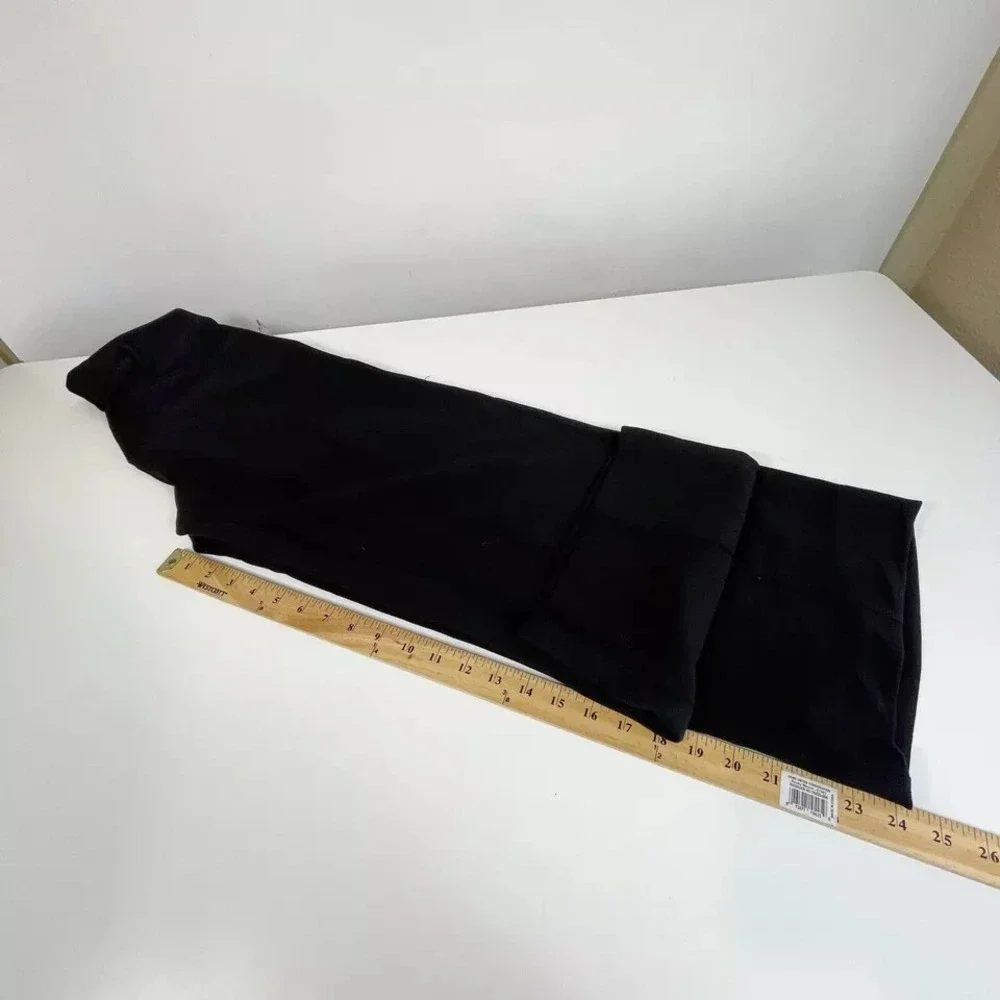 Le Sarte Del Sole Black Dress Pants Wide Leg‎ Trouser 42 High Rise Formal NEW